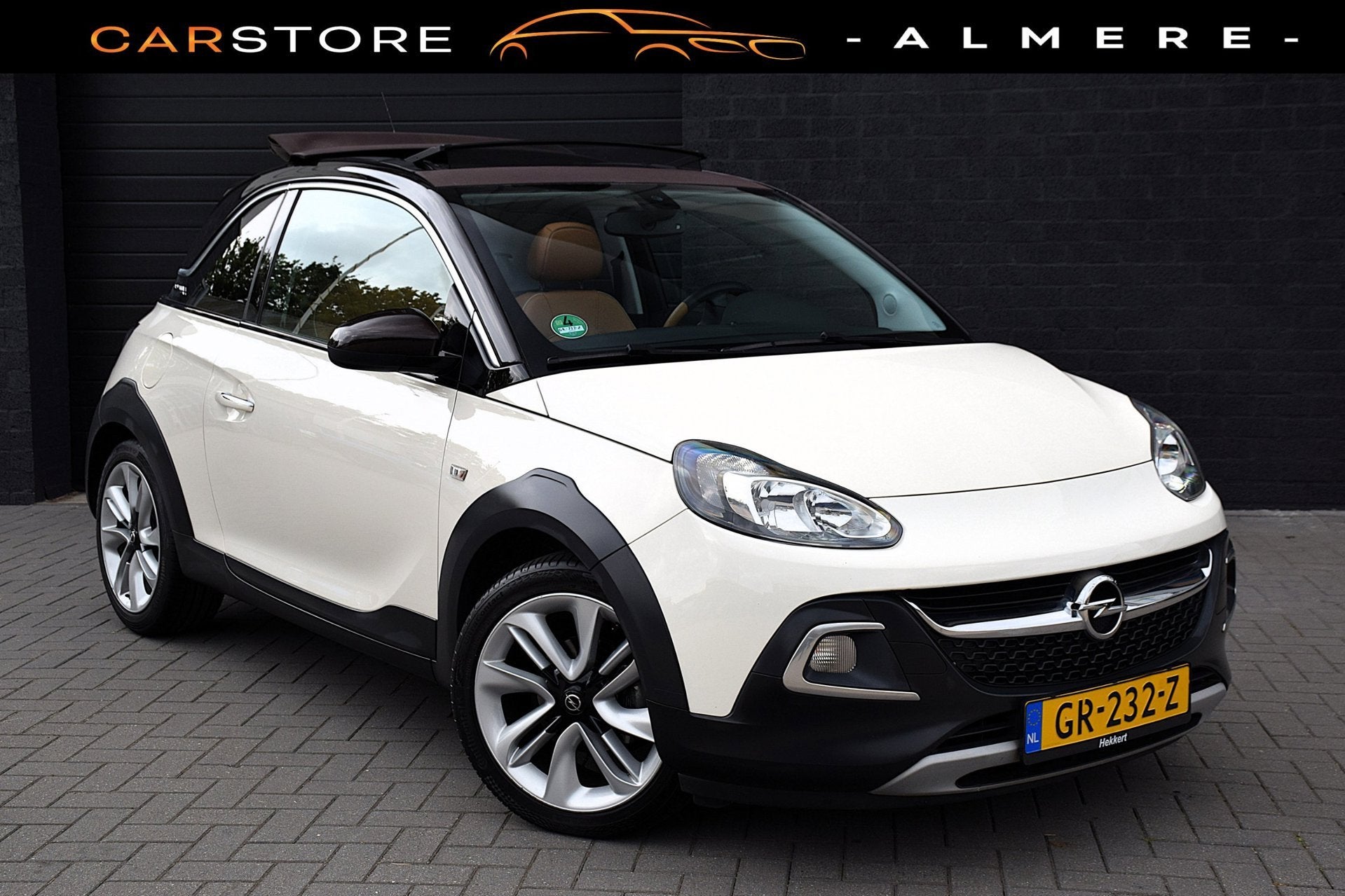 Opel ADAM 1.0 Turbo Rocks*2e eig*Cabrio-top*Dealer oh*NL aut, Voorwielaandrijving, ADAM, Euro 6, 1041 kg