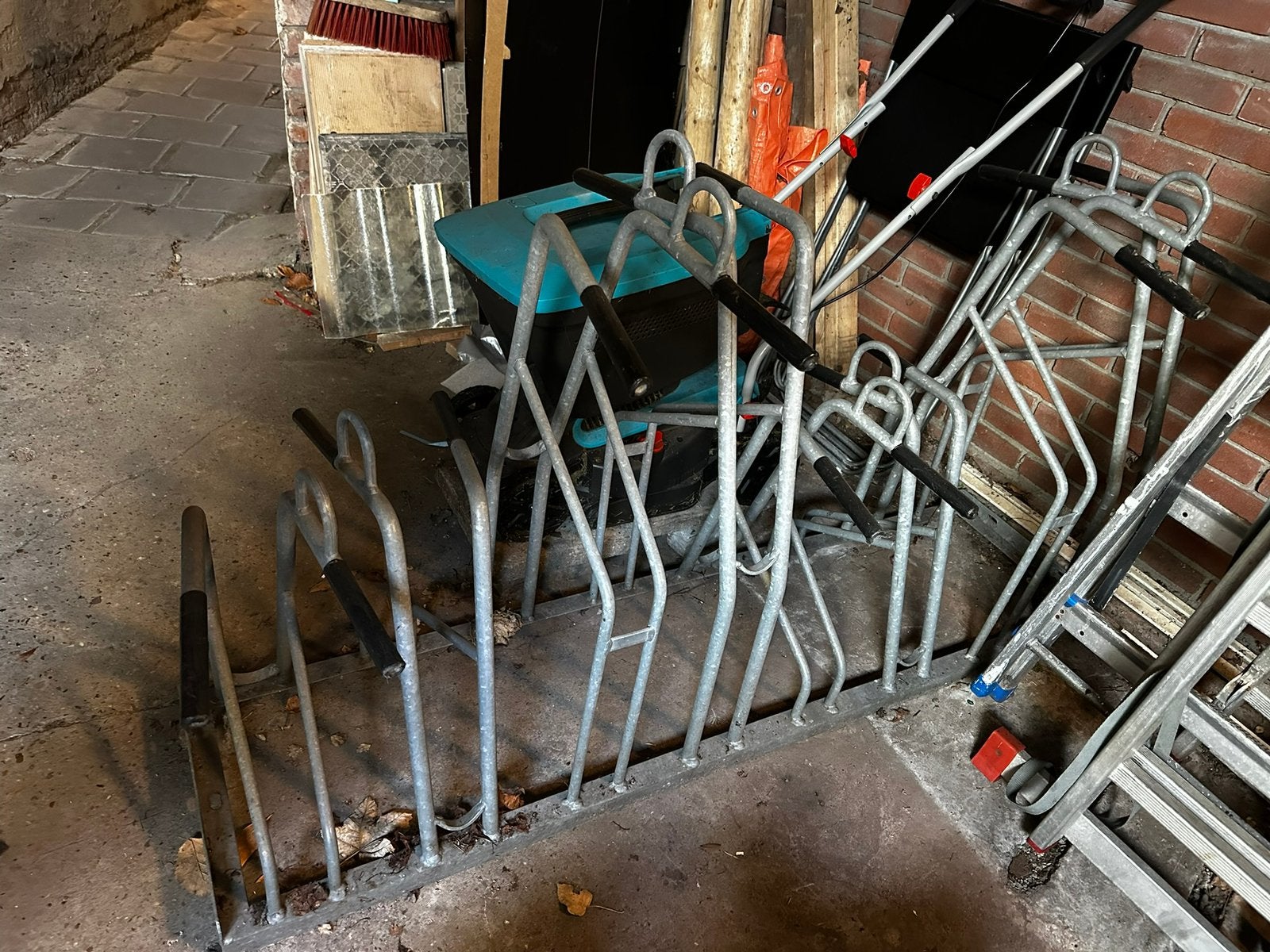 Bike rack, Ophalen, Gebruikt