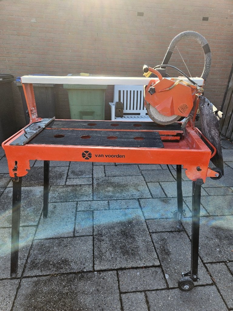 Tegelsnij machiene, Doe-het-zelf en Verbouw, Tegels, Ophalen, Gebruikt, 40 tot 60 cm, 10 m² of meer