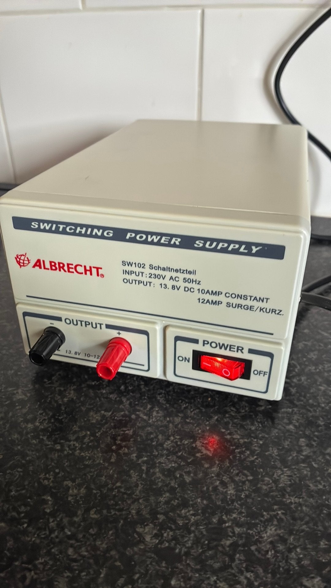 Voeding 10-12 amp, Ophalen of Verzenden, Zo goed als nieuw