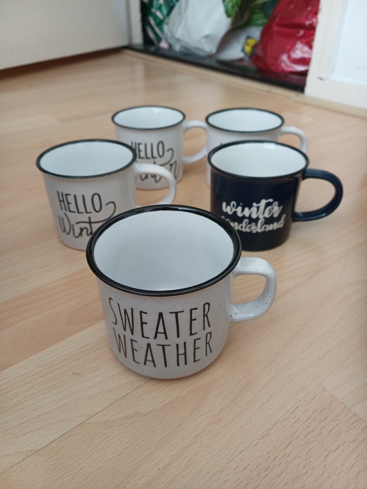 Winter mokken, Ophalen, Aardewerk, Overige stijlen, Kop(pen) en/of Schotel(s)