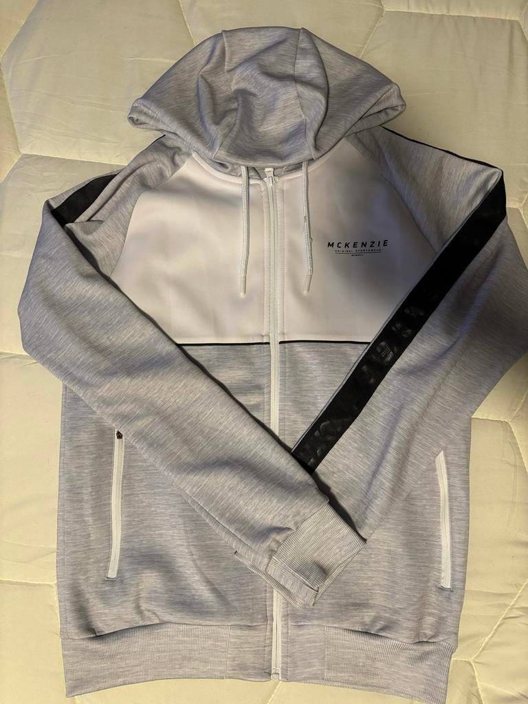 JD Sports McKenzie Jacket Grijs, Ophalen of Verzenden, Gedragen, Maat 48/50 (M), Grijs