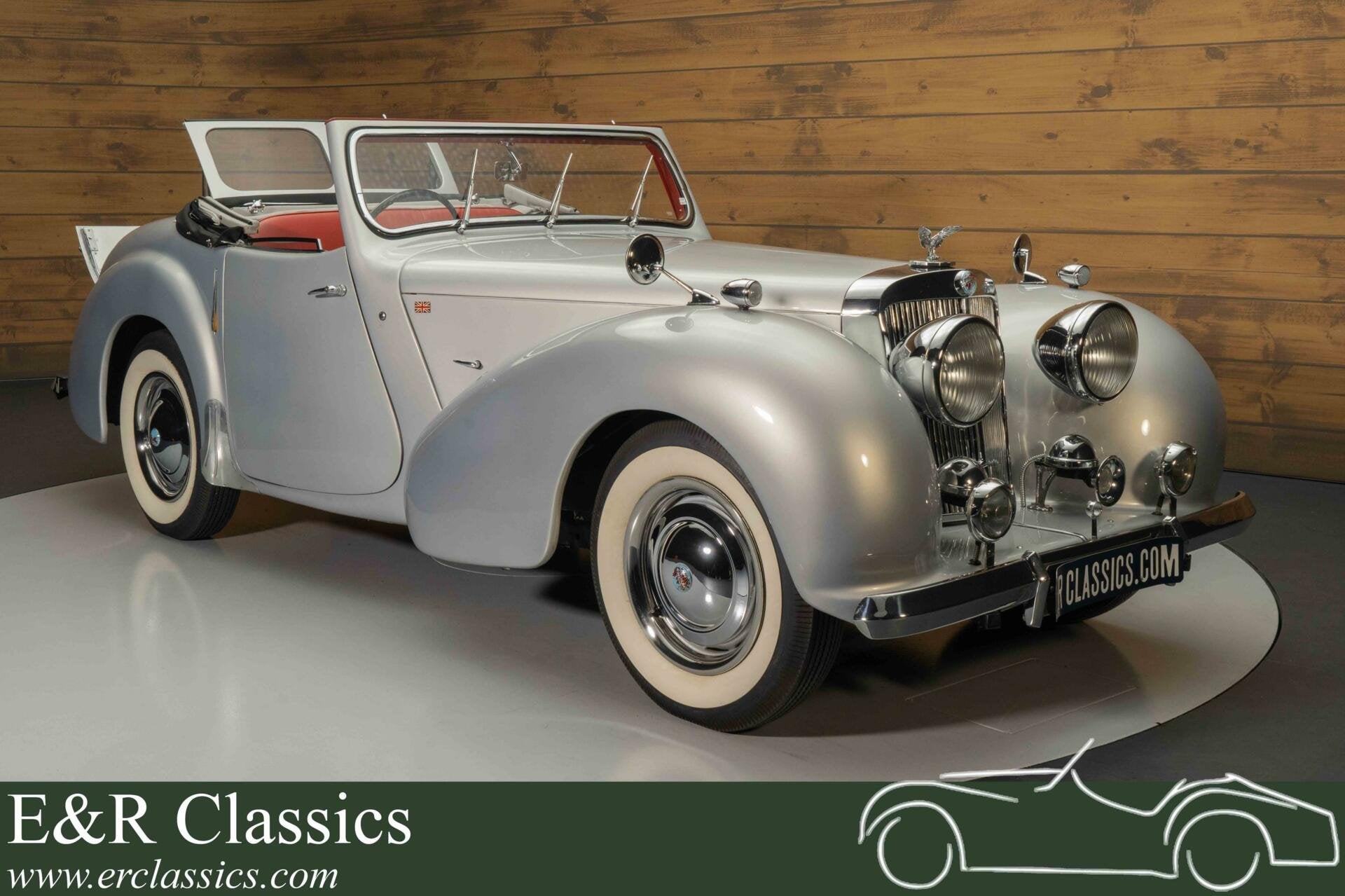 Triumph Roadster 2000 | Gerestaureerd | Zeldzaam | 1949, Auto's, Achterwielaandrijving, Cabriolet, 4 stoelen, Triumph