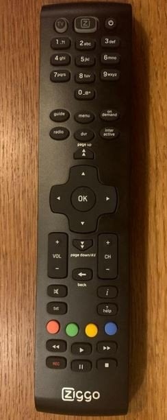 Afstandbediening Ziggo mediabox HD, Ophalen of Verzenden, Zo goed als nieuw