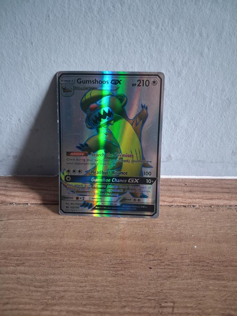 Pokémon Kaart Gumshoos GX HP 210, Ophalen, Gebruikt, Losse kaart