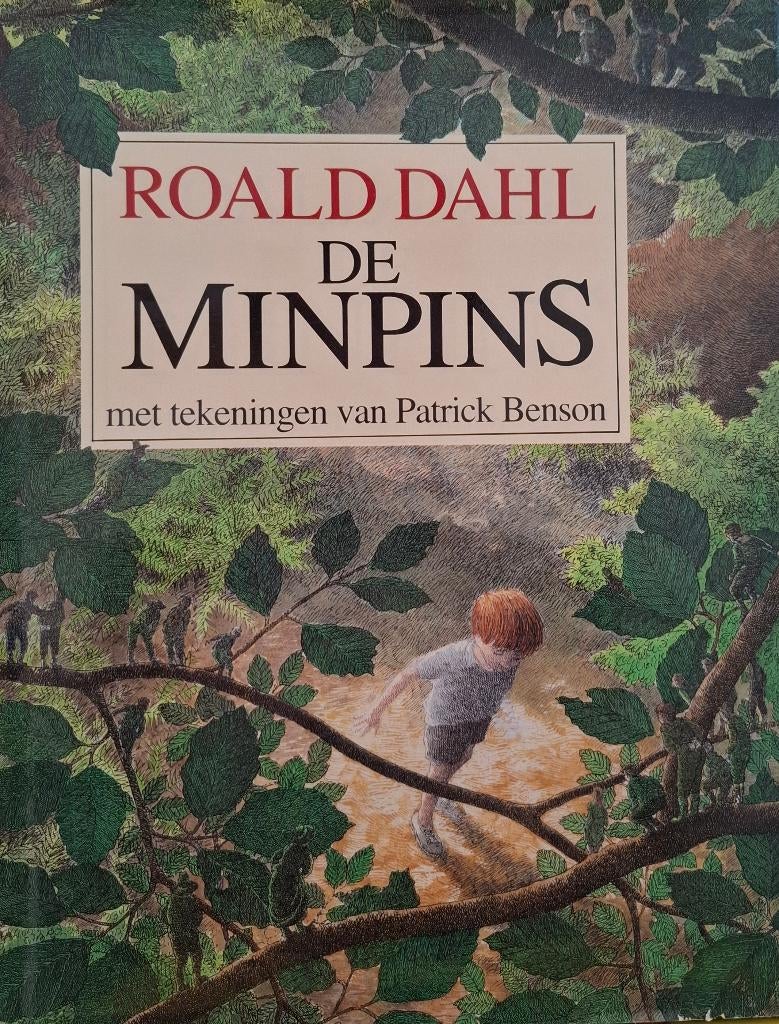 Roald Dahl De Minpins hardcover ZGAN, Verzenden, Zo goed als nieuw, Fictie algemeen