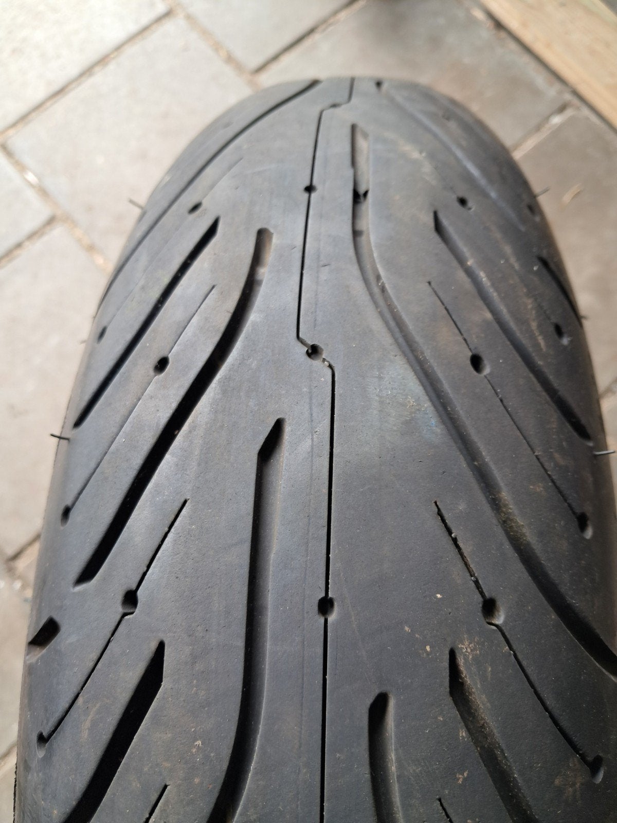 Motorband 180/55/17, Ophalen