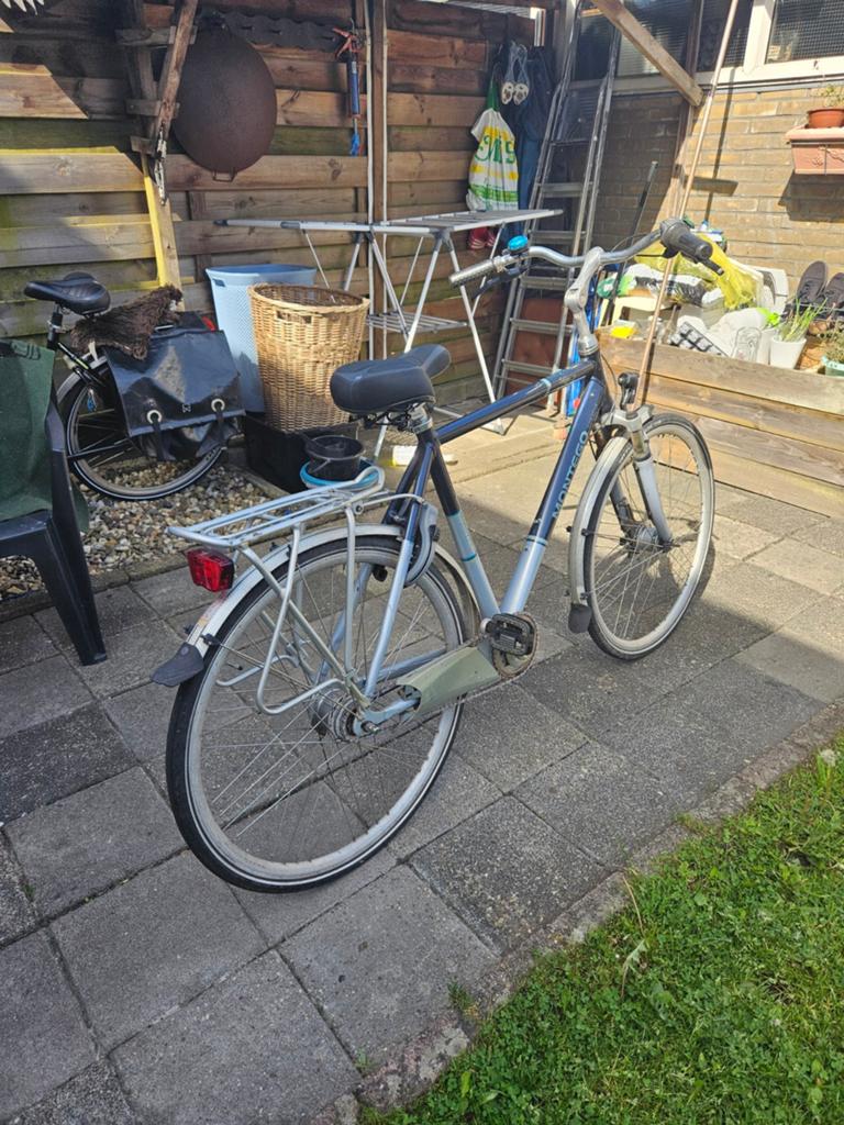 Goed fiets  28 ing frami 58 ing 8 versnelling alleen, 56 cm of meer, Ophalen of Verzenden, Zo goed als nieuw