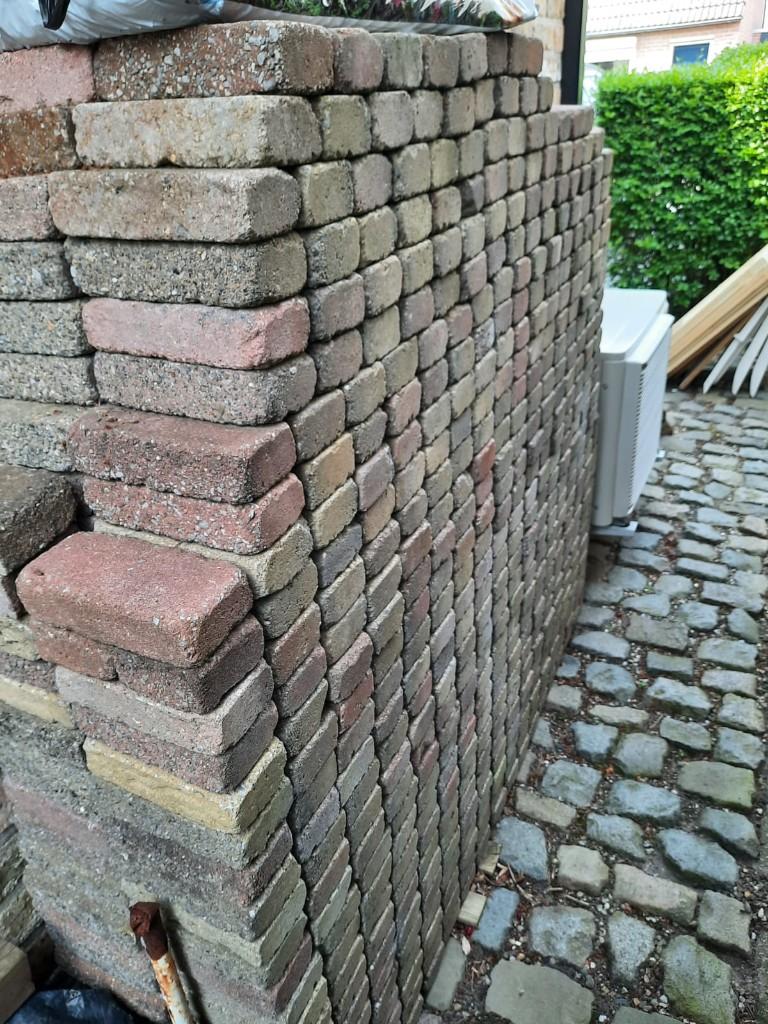 Betonklinkers, Ophalen, Gebruikt, Klinkers, 5 tot 10 m²
