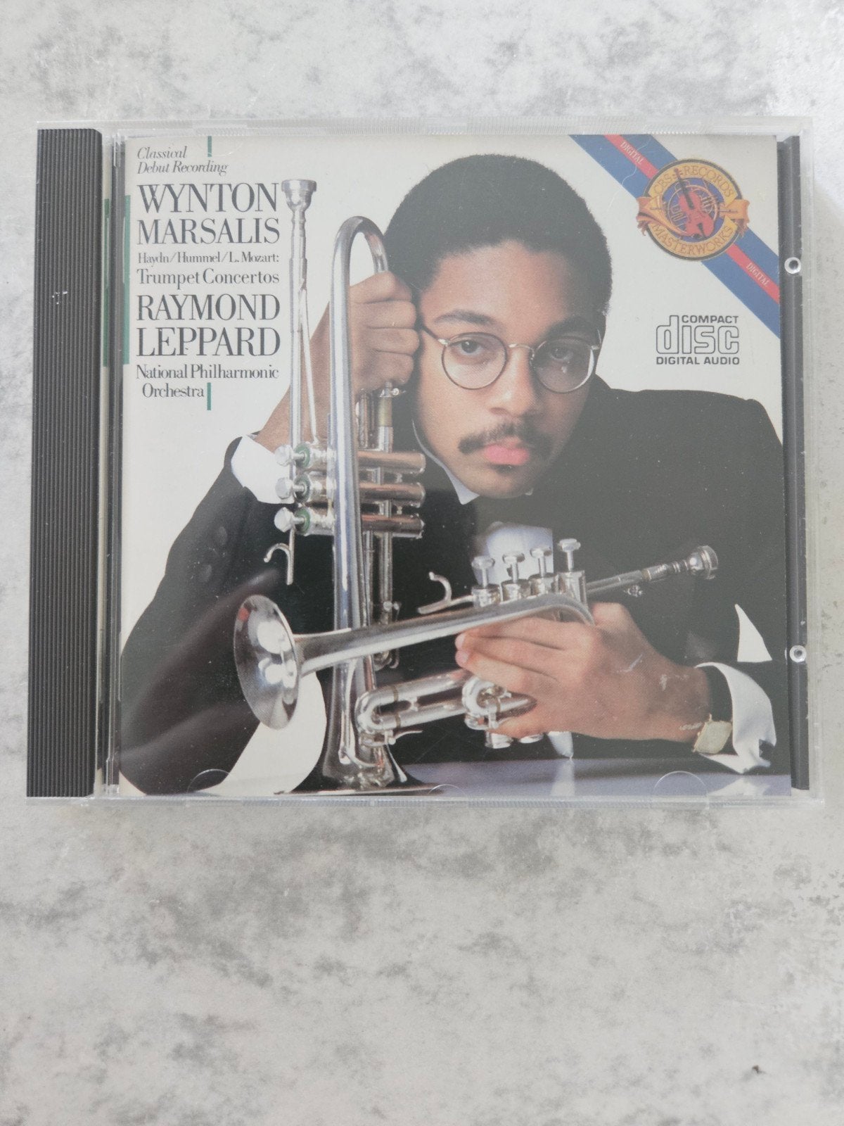 Wynton Marsalis – Trumpet Concertos (Haydn / Hummel / Mozart, Ophalen of Verzenden, Classicisme, Gebruikt, Orkest of Ballet