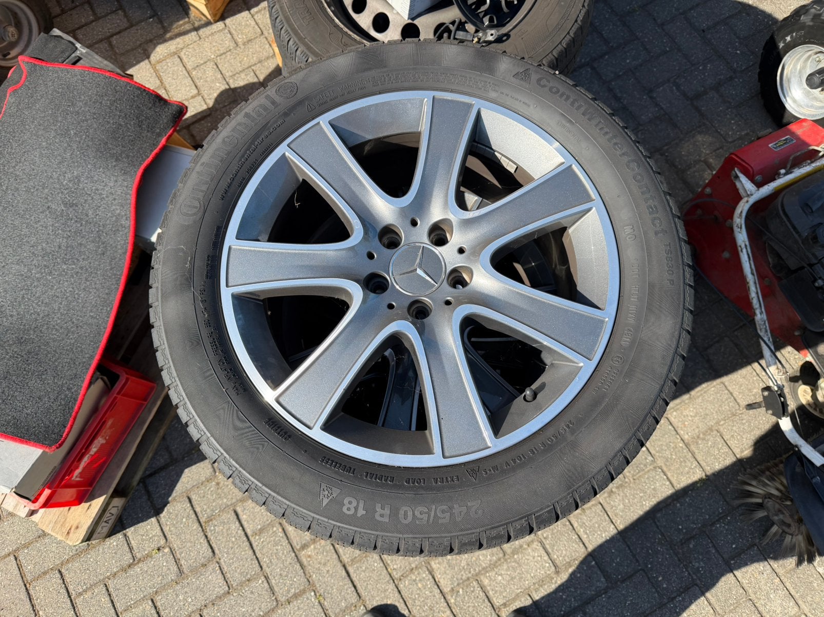 18 inch Mercedes velgen nieuwstaat meerdere modellen, Ophalen
