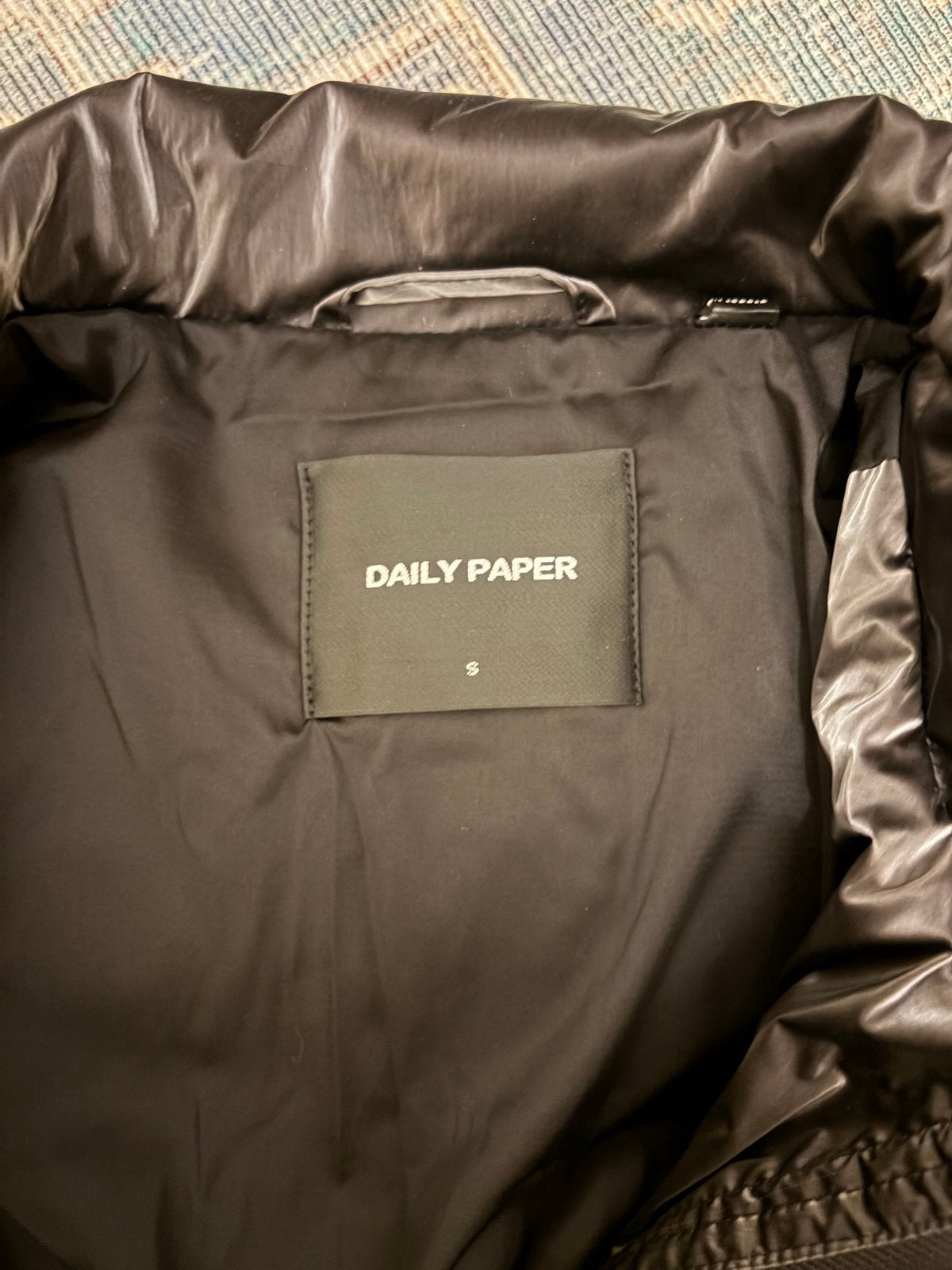 Daily Paper Puffer Jacket - Maat S, Ophalen of Verzenden, Zo goed als nieuw, Maat 46 (S) of kleiner, Grijs