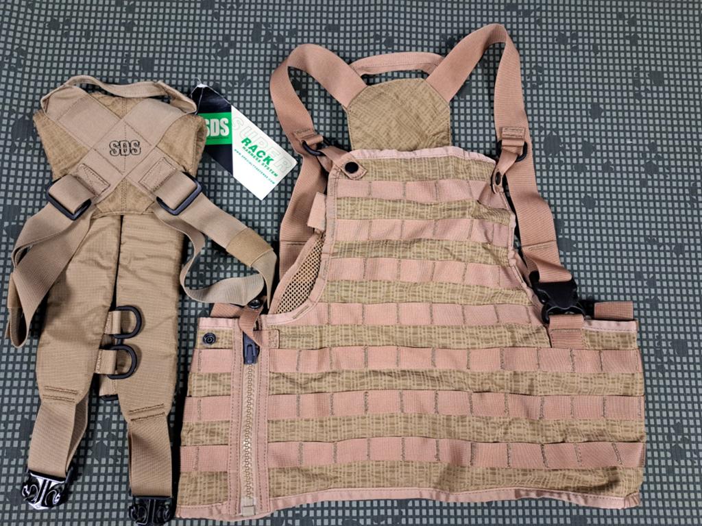 SDS chestrig chesty rig split coyote ferro shaw, Ophalen of Verzenden, Overige soorten, Amerika