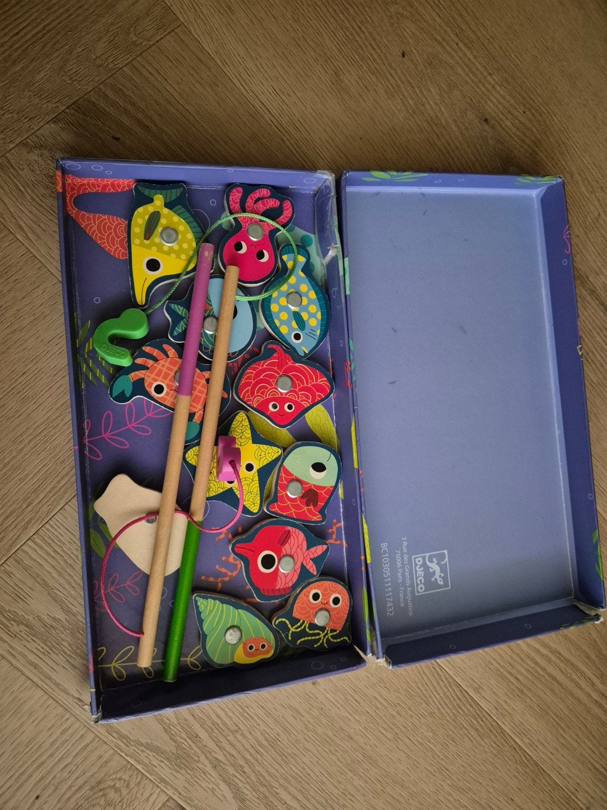 Djeco magnetisch visspel met hengels en visjes, Ophalen, Gebruikt, Overige typen