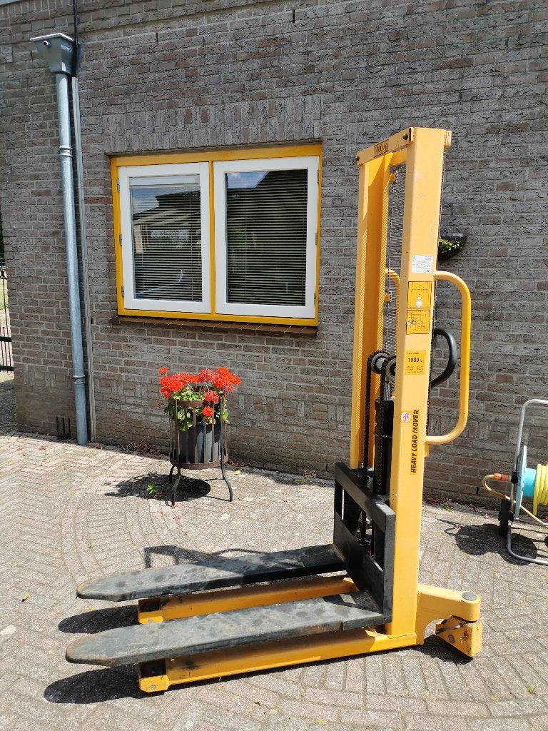 Handstapelaar gebruikt, Doe-het-zelf en Verbouw, Palletwagens en Pompwagens, Ophalen, Gebruikt
