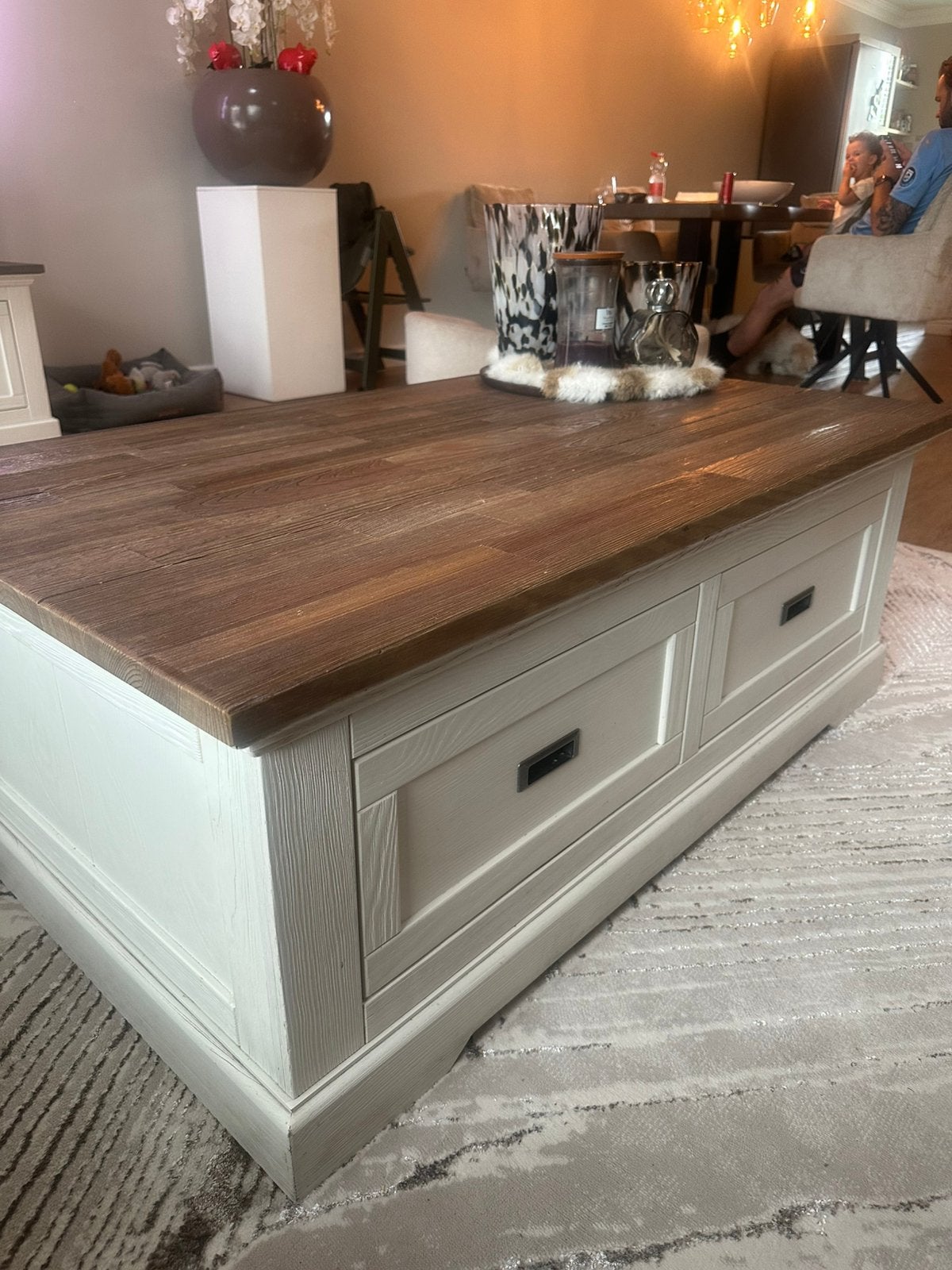 Landelijke meubelset massief hout, Ophalen