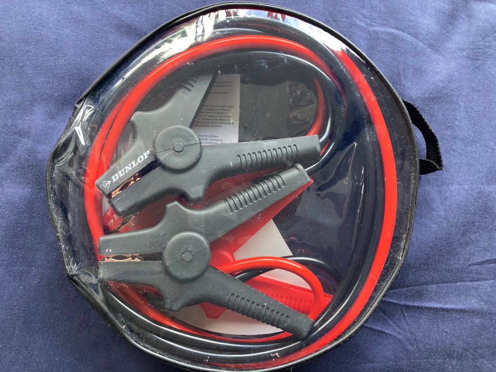 Startkabels Dunlop - NIEUW, Auto diversen, Ophalen of Verzenden, Nieuw