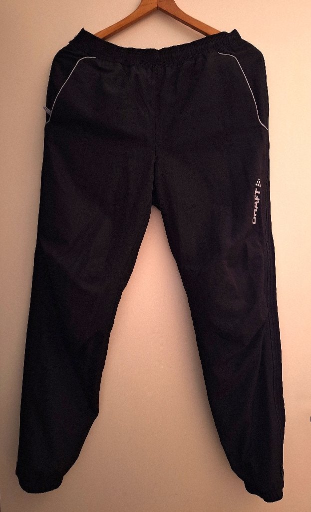 Afritsbare trainingsbroek, Kleding | Heren, Sportkleding, Zwart, Ophalen of Verzenden, Zo goed als nieuw, Algemeen