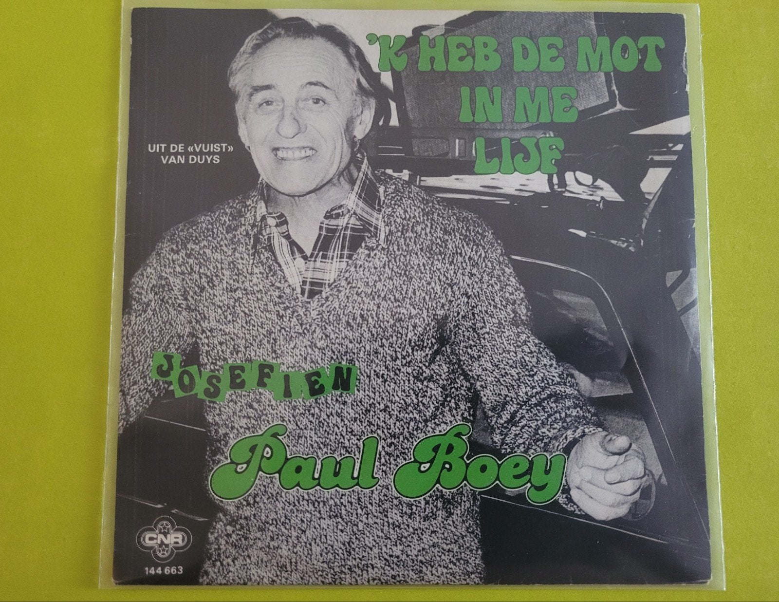 Paul  Boey - Ik heb de mot in me lijf - Jozefien., Ophalen, Zo goed als nieuw, Overige formaten, Levenslied of Smartlap