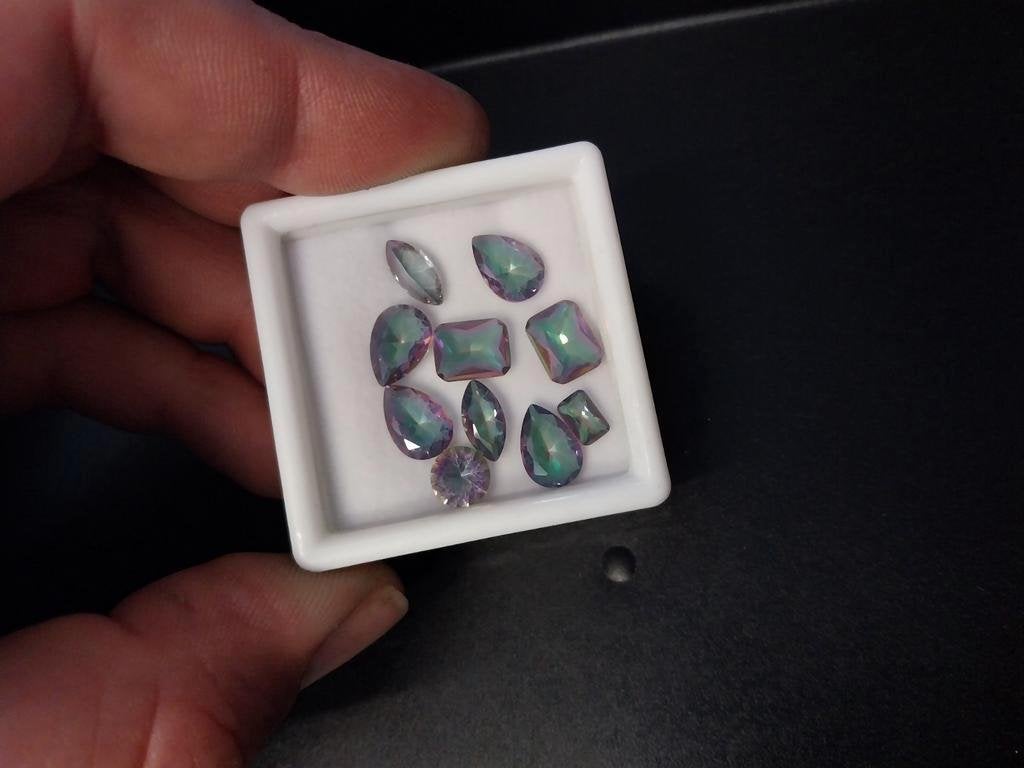 Mystic kwarts mix van vormen, Ophalen of Verzenden, Mineraal