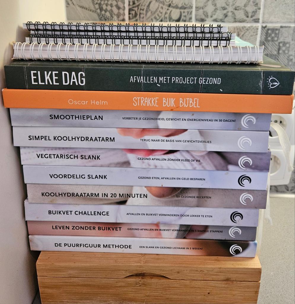 Collectie Gezondheid & Dieet Boeken (10 stuks), Boeken, Gezondheid, Dieet en Voeding, Ophalen, Gelezen, Dieet en Voeding, Diverse auteurs, waaronder Oscar Helm