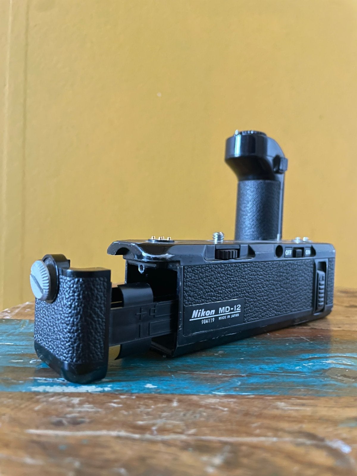 Nikon MD12 motordrive, Ophalen of Verzenden, Gebruikt, Spiegelreflex, Nikon
