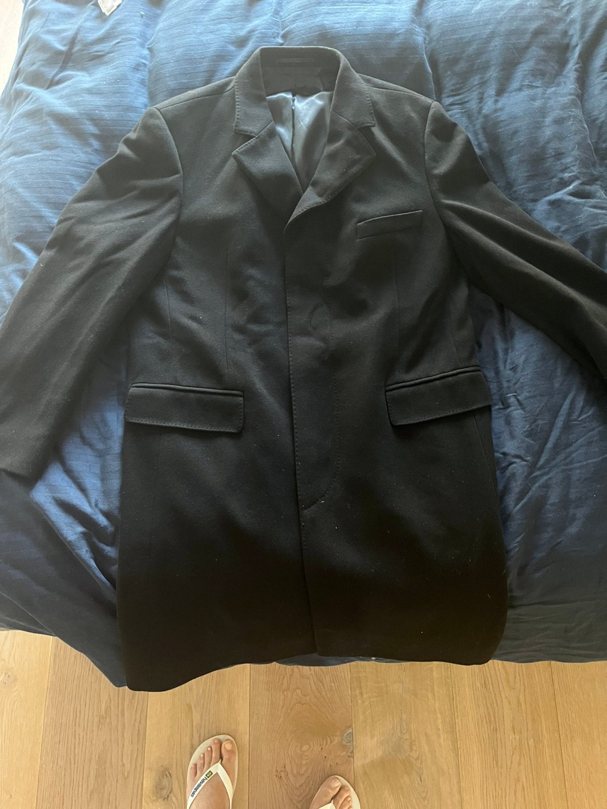Prachtige 3/4 jas Boss zwart, Kleding | Heren, Jassen | Winter, Ophalen, Gedragen, Maat 52/54 (L), Zwart