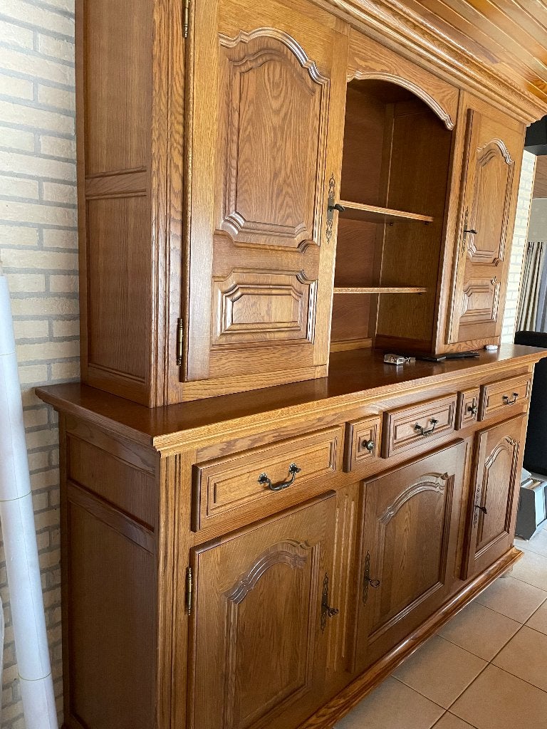 Eetkamer, Ophalen, Gebruikt, Eik, 4 tot 6 stoelen
