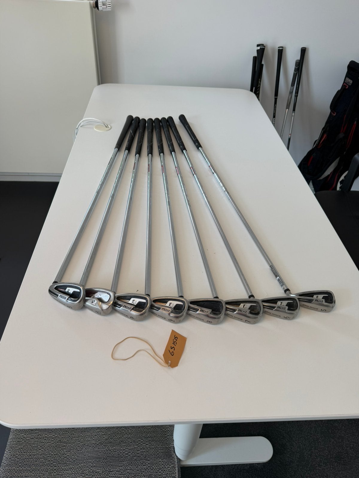 Wilson staff beginnerset - Staal regular - testen ok! 6S1525, Gebruikt, -, -, Ophalen of Verzenden