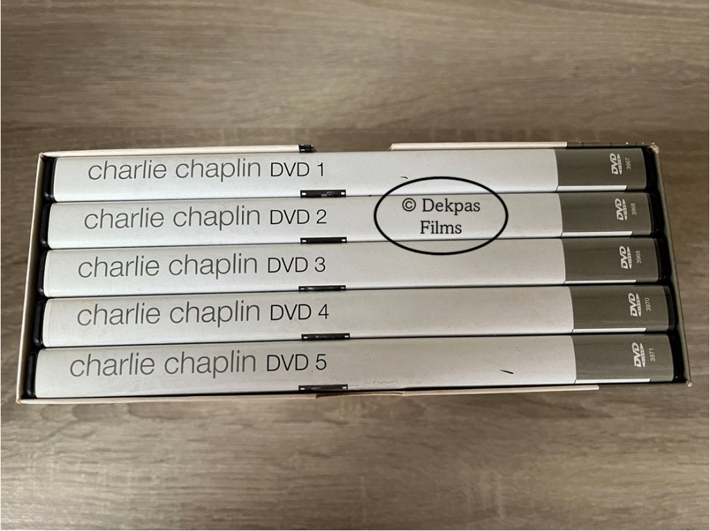 Dvd Charlie Chaplin Collection - 5-Disc, Gebruikt, Alle leeftijden, Nederlands, Overige genres