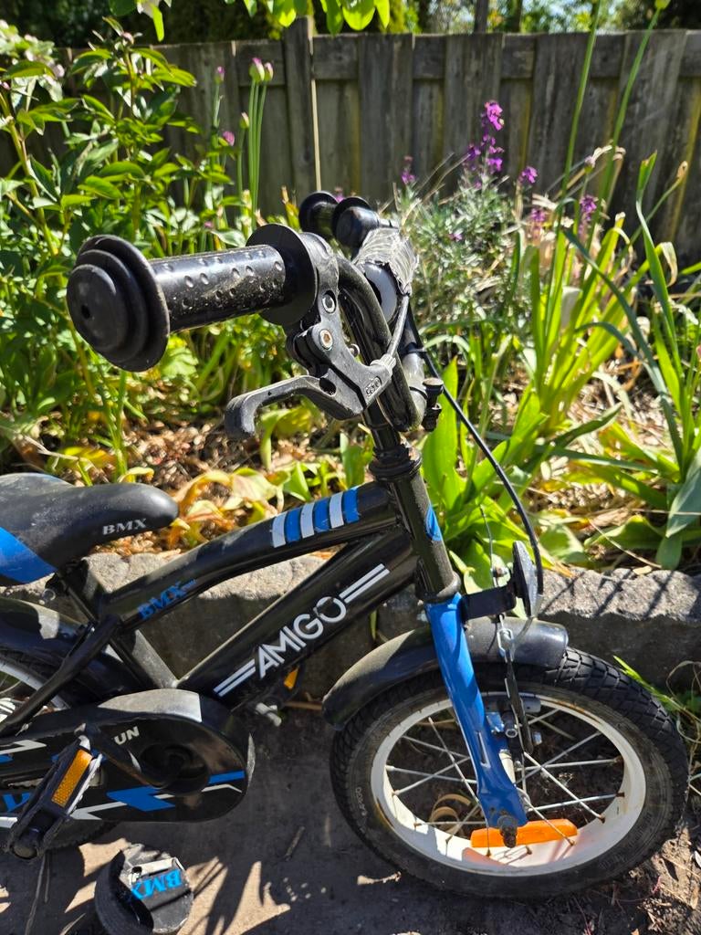 Prima kinderfiets., Ophalen, Gebruikt, Minder dan 16 inch, Zijwieltjes