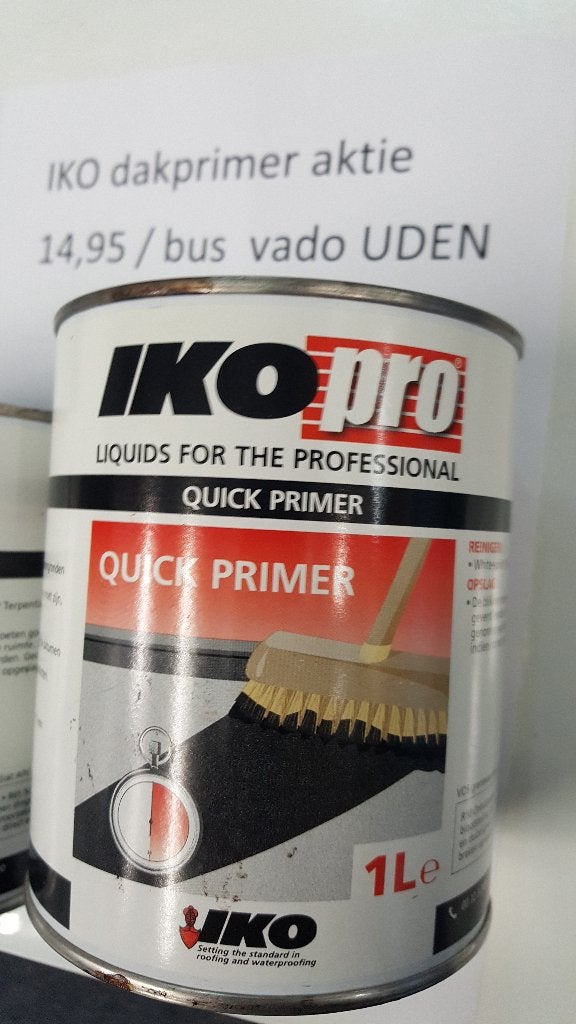 primer pot € 15,-  primer spuitbus € 10,- op = op  vadouden, Overige materialen, Iko, Zwart, Overige typen