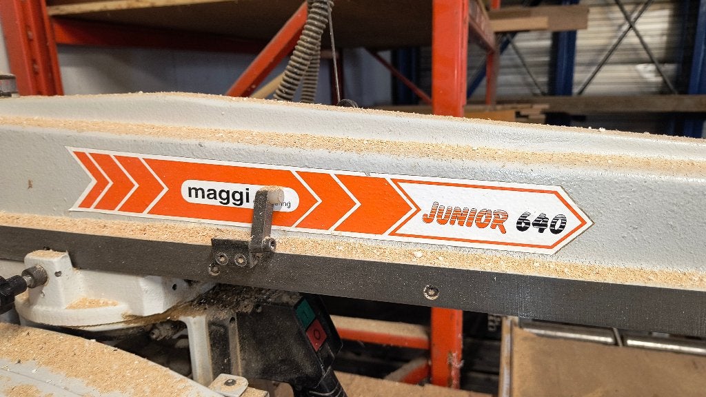 Maggi junior radiaalzaag, Doe-het-zelf en Verbouw, Ophalen, Gebruikt, 70 mm of meer, Maggi
