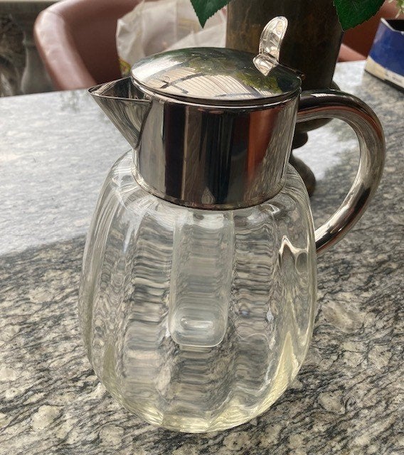 oude sapkan helemaal gaaf ca 1.5L verzilverd, Antiek en Kunst, Ophalen