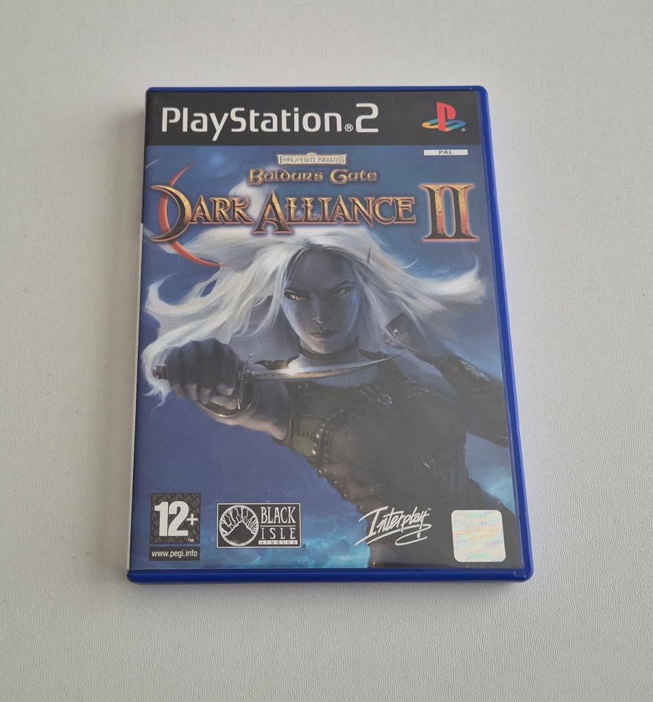 Baldur's Gate Dark Alliance II 2 PlayStation 2 PS2 Compleet, Gebruikt, 1 speler, Ophalen of Verzenden, Role Playing Game (Rpg)