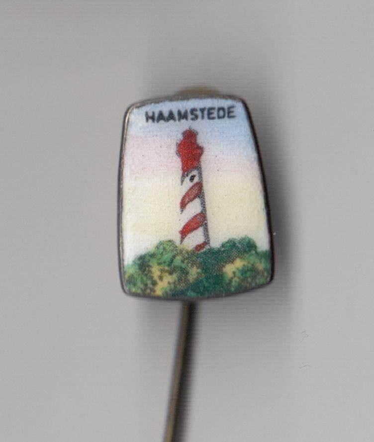 Haamstede Vuurtoren speldje, Verzamelen, Speldjes, Pins en Buttons, Gebruikt, Niet vindbaar, Niet vindbaar, Speldje of Pin
