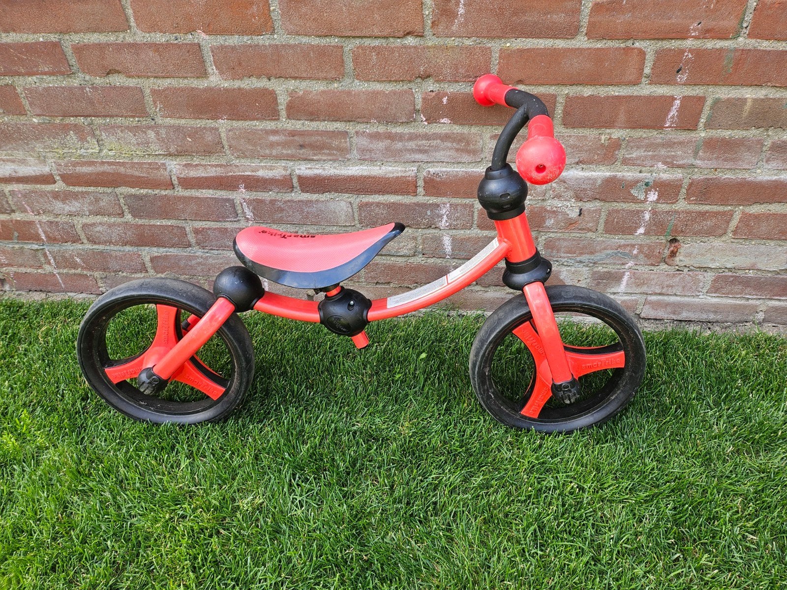 Loopfiets kinder 12 inch - Rood, Ophalen