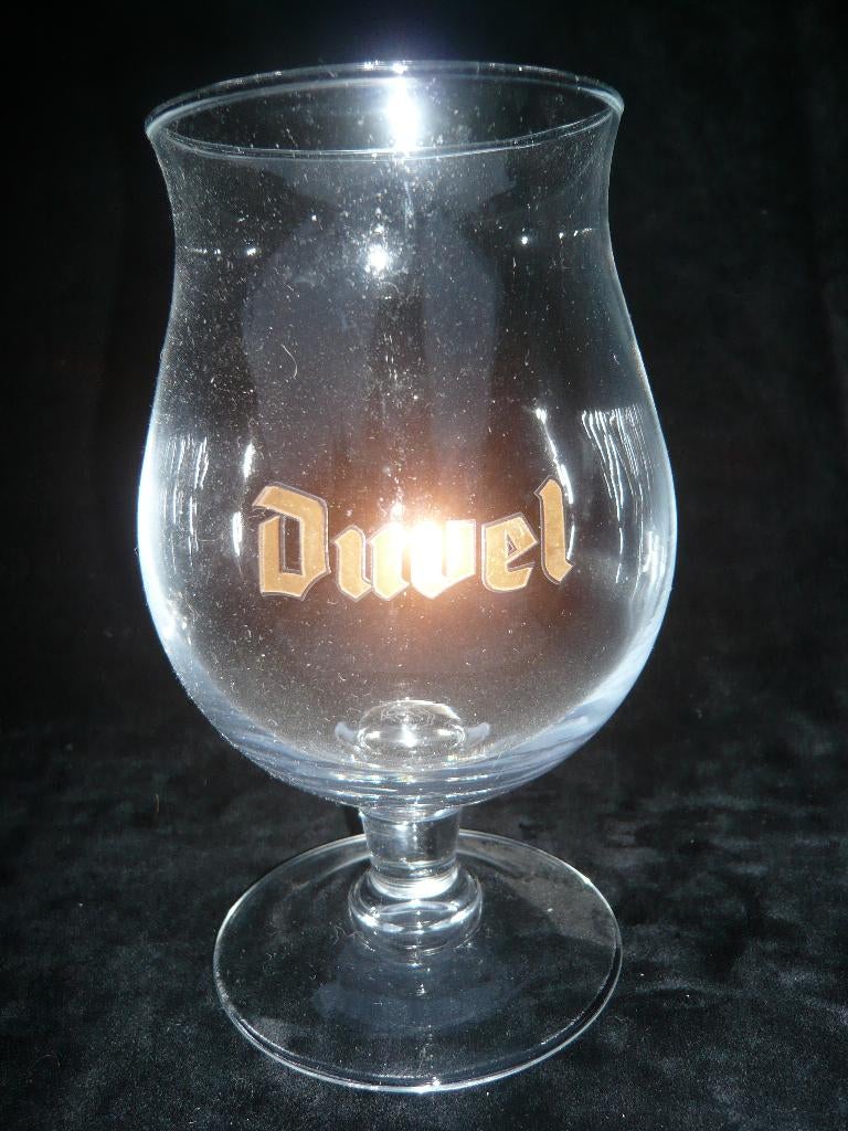 Duvel bierglas, Verzamelen, Ophalen of Verzenden, Zo goed als nieuw, Glas of Glazen, Duvel