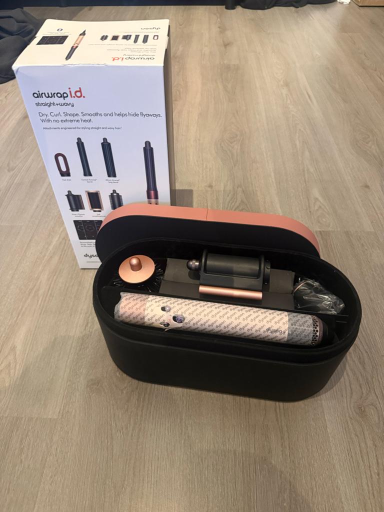 Dyson Airwrap Complete Styler met accessoires, Ophalen of Verzenden, Zo goed als nieuw, Haarverzorging