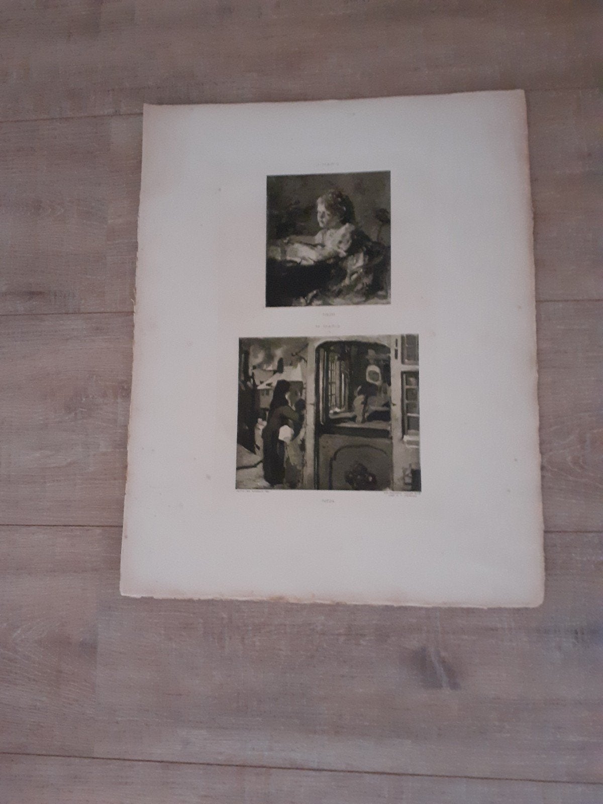 M.Maris,J.Maris Vente van Randwijk, sculptura aes ea, Ophalen of Verzenden