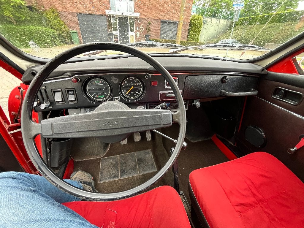 Foto 9 van Saab 96 1.5 L 1974 Rood LPG -belastingvrij