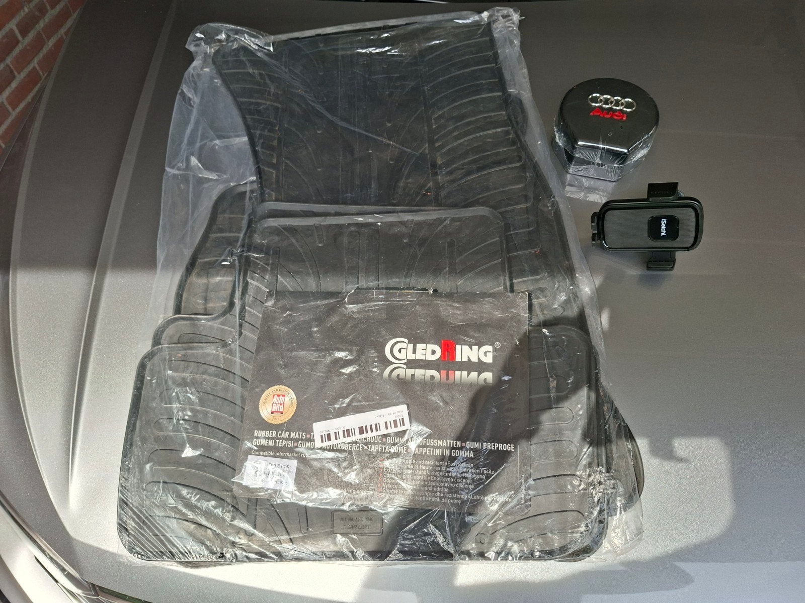 Automattenset rubber voor Audi A4 B8 sedan model van 20, Auto diversen, Kofferbakmatten, Gebruikt, Ophalen