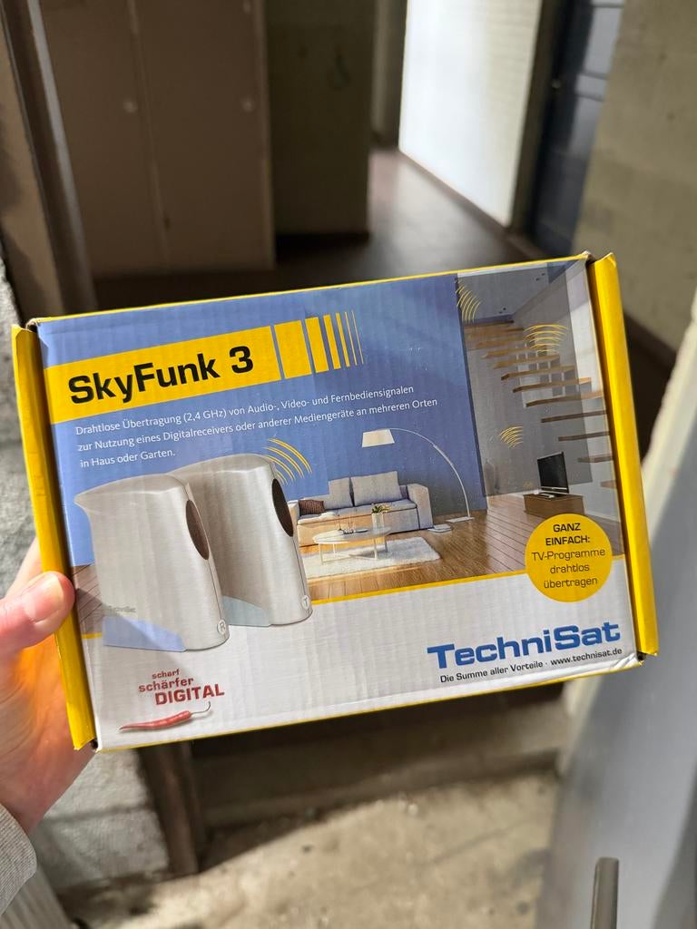 Technisat Skyfunk 3 Compleet, Audio, Tv en Foto, Schotelantennes, Ophalen of Verzenden, Nieuw, (Schotel)antenne