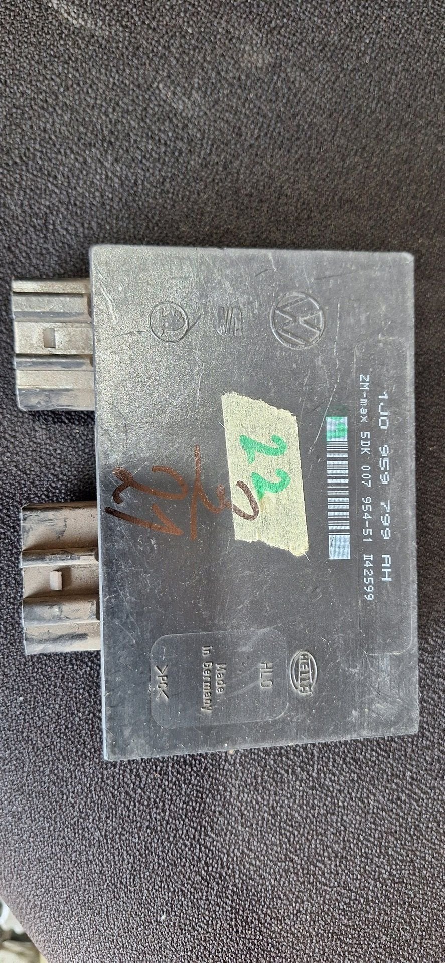Originele Deurmodule Portierstuurapparaat VW Golf 4 Bora Pas, Gebruikt, -, Volkswagen, -