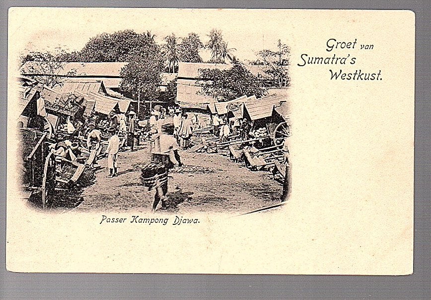 Ned Indië Indië Passar Kampong Djawa Sumatra, Ophalen, Voor 1920, Frankrijk