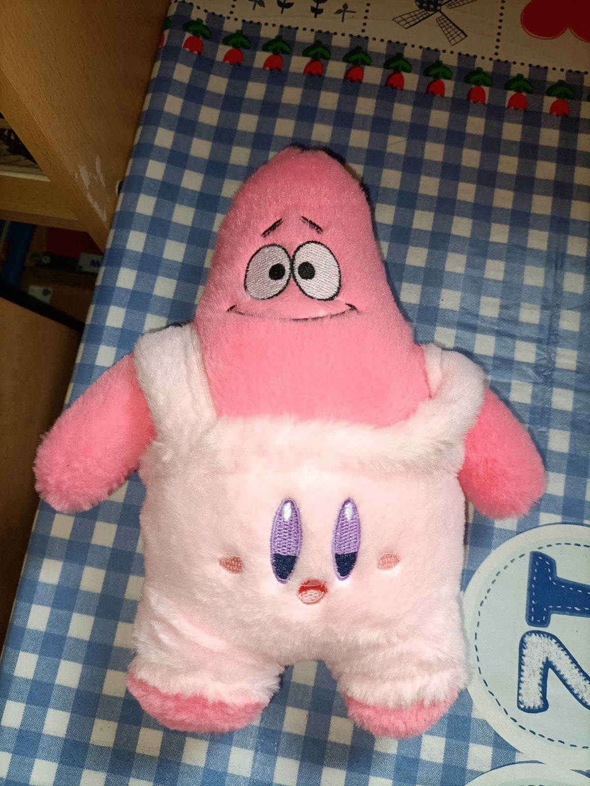 Leuke Patrick Zeester knuffel vriend van SpongeBob, Ophalen of Verzenden, Zo goed als nieuw, Overige typen