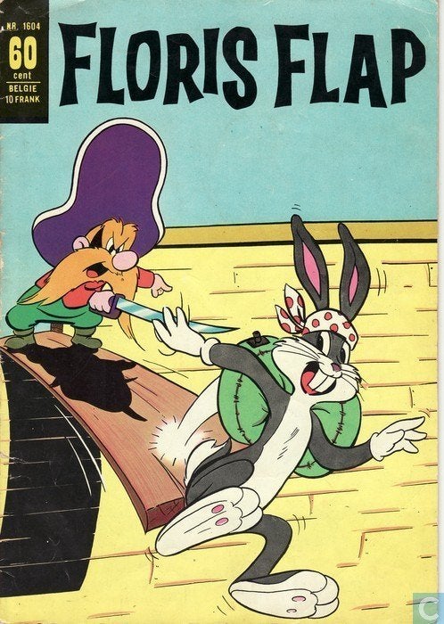 Bugs Bunny (F.Flap) Dennis en Laurel en Hardy stripboekjes, Meerdere comics, Verzenden, Gelezen, Europa