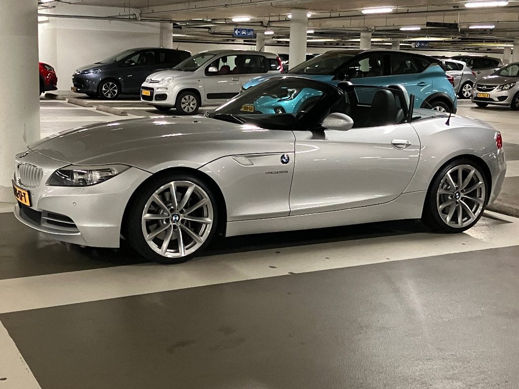 BMW Z4 35i 306 PK leder/memory 19" lage km, Auto's, Automaat, Euro 5, Achterwielaandrijving, Zwart