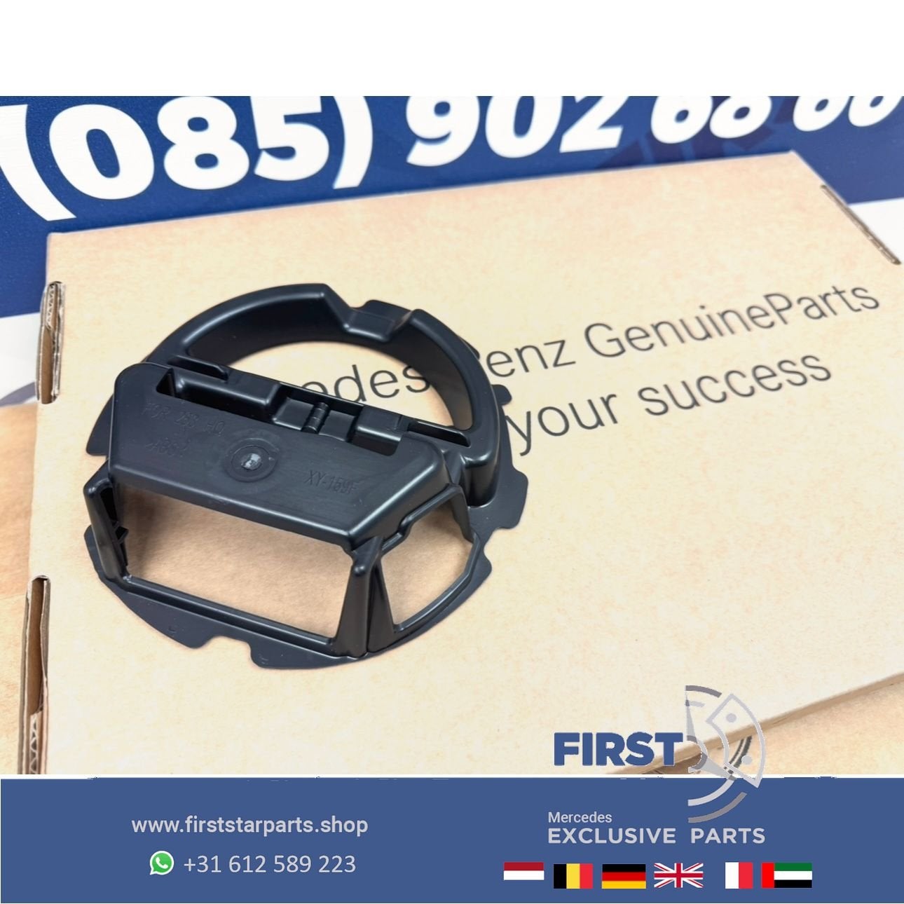 W253 GLC FACELIFT (VOORBUMPER GRIL) RADAR HOUDER Mercedes GL, Gebruikt, -, Ophalen of Verzenden, -