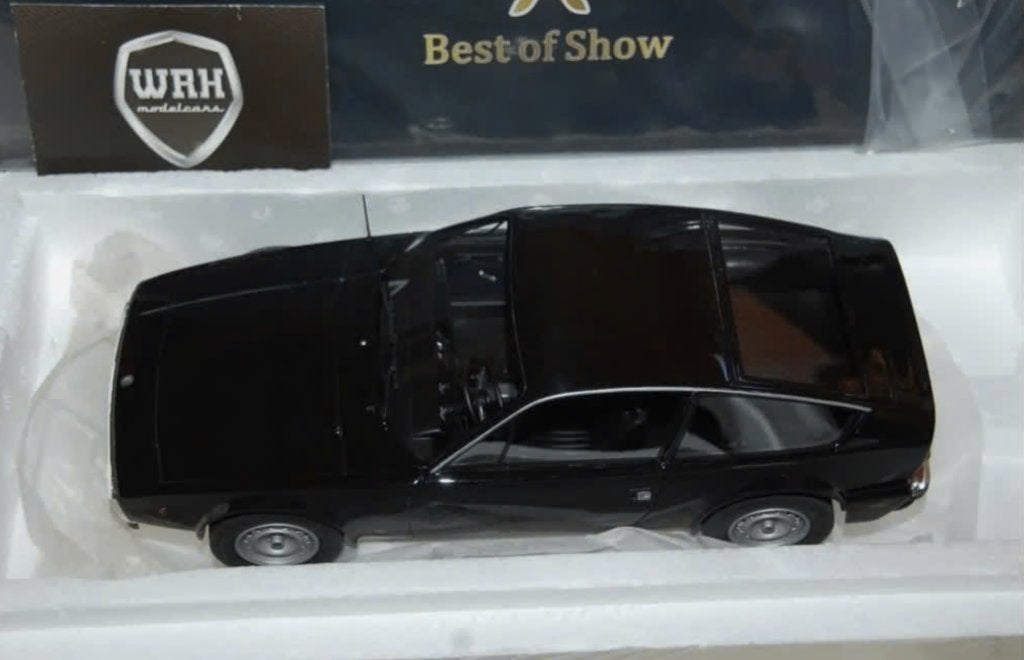 1:18 ALFA ROMEO JUNIOR ZAGATO black BOS184 BOS models WRH, Verzenden, Zo goed als nieuw, Auto, Overige merken
